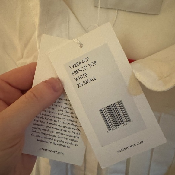 NWT Merlette ‘Fresco Shirt’ XXS - Picture 7 of 7